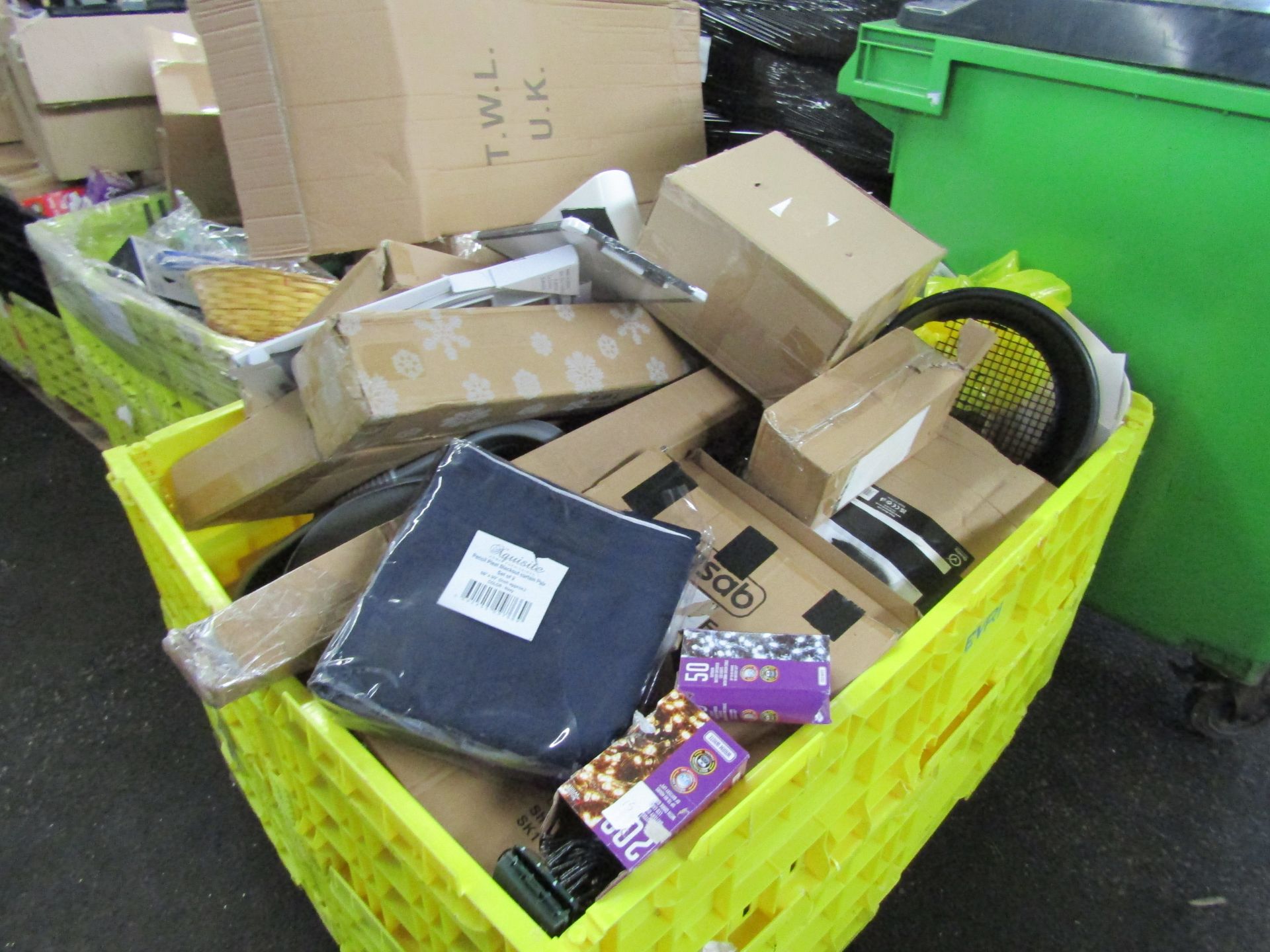 Pallet of unmanifested damaged packaging/faulty/missing parts Gifts, Toys, Household Items