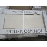 1X Pallet Containing 19x Packs of 5 Johnsons 600x300mm Sherwood Haze Floor and Wall Tiles -