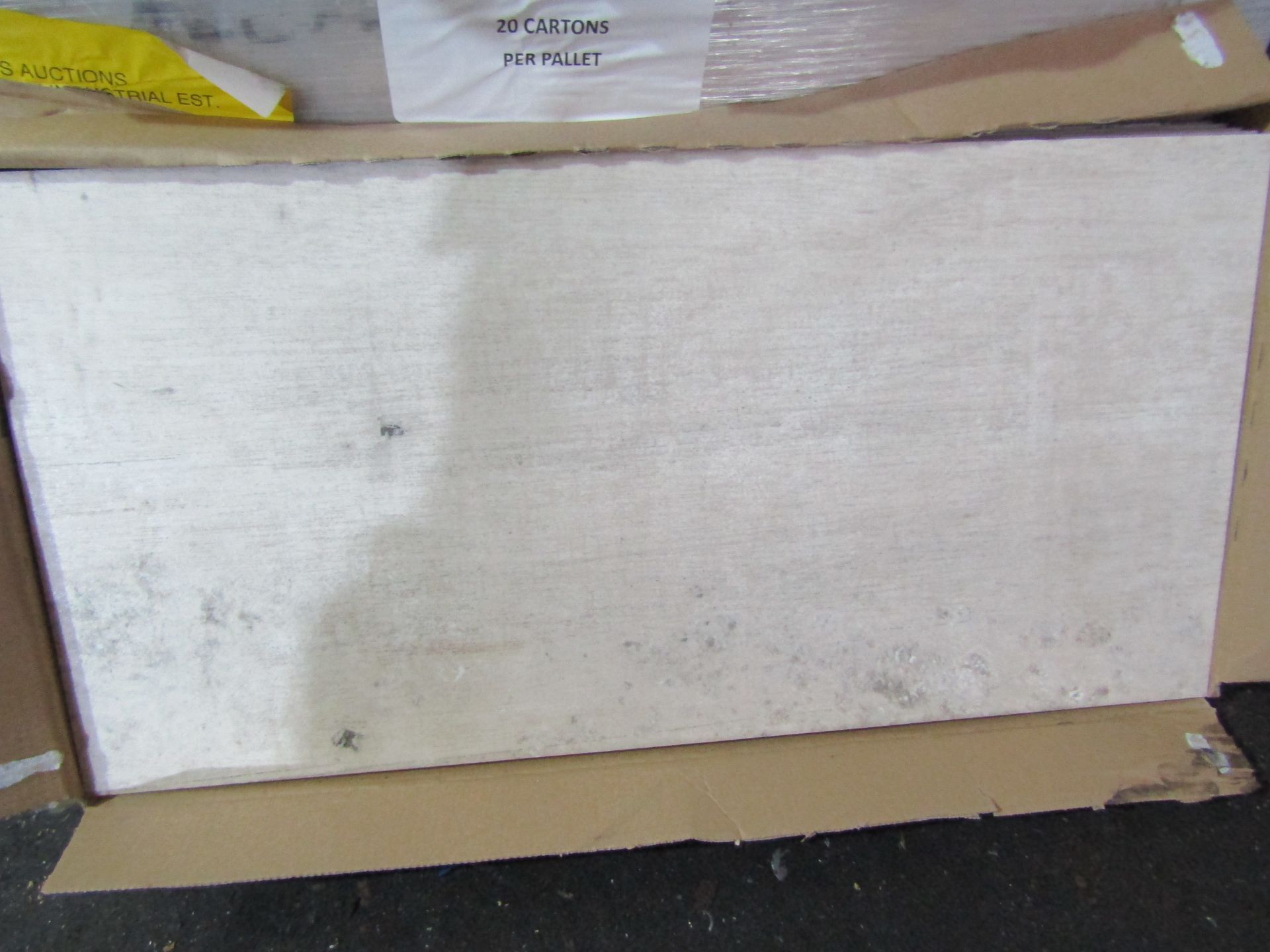 1X Pallet Containing 20x Packs of 5 Wickes 600x300mm Cabin Tawny Beige Floor and Wall Tiles - - Image 3 of 3