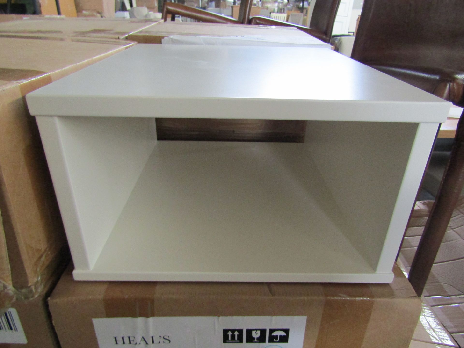 Heals Tower Small Box in White RRP 99 Modern living demands flexibility, so itâ€™s important that