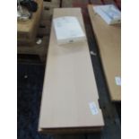 Wood Shelf With Felt Wool Brackets - Turquoise - W80CM - D20CM - H2CM - New & Boxed.