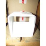 Matt White Box Wall Light. Size: W10 x D10 x H8cm LED Lamp Included - RRP ?72.00 - New & Boxed. (