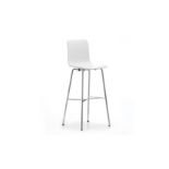 Heals Hal Bar Stool High White Shell Chrome Base RRP 380About the Product(s)Opting for simple