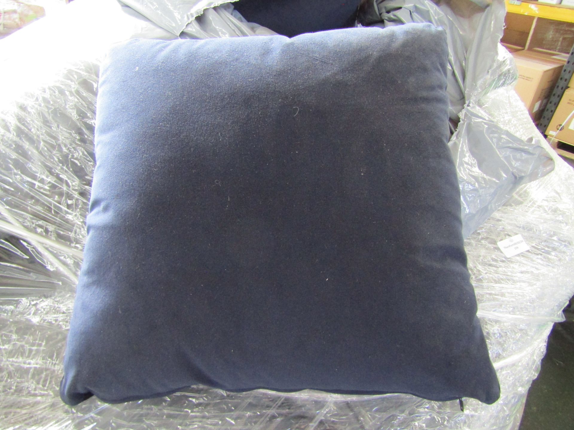 Pair of Indigo Scatter Cushions - Vegan Fabric RRP 69About the Product(s)Why not upgrade your sofa