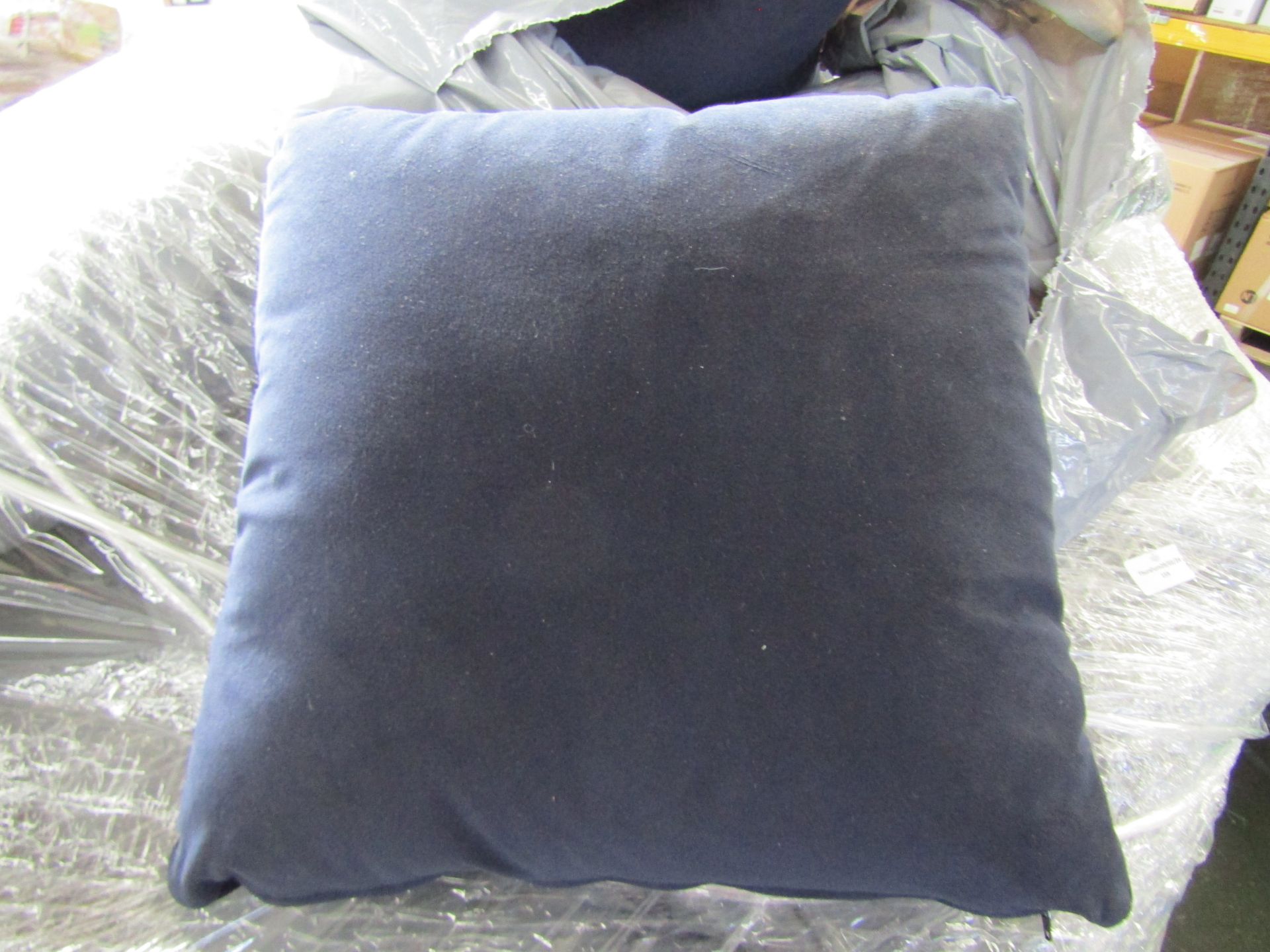 Pair of Indigo Scatter Cushions - Vegan Fabric RRP 69About the Product(s)Why not upgrade your sofa