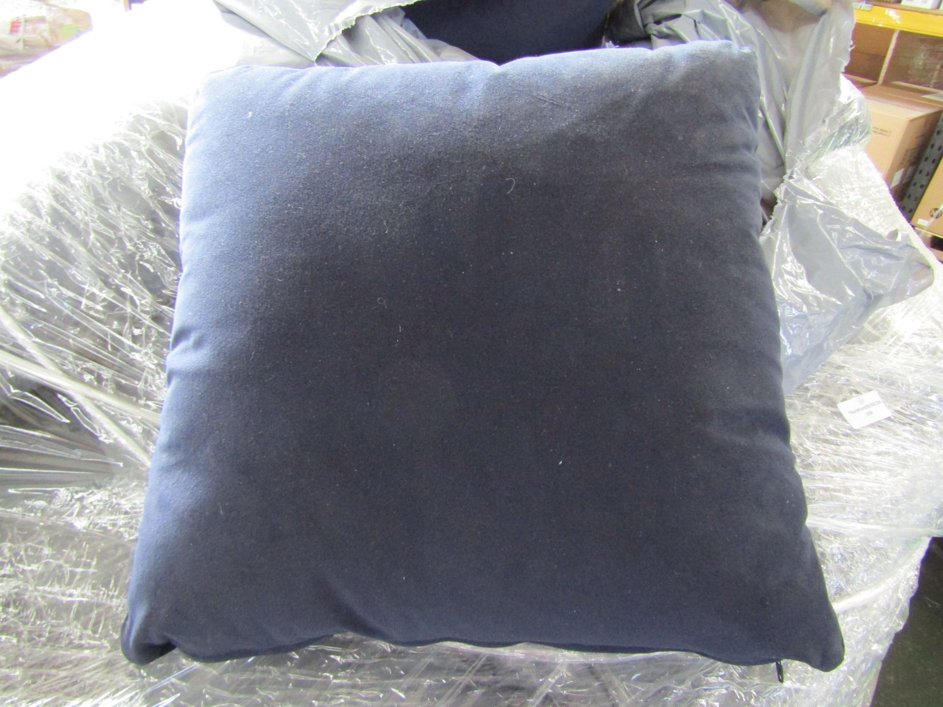 Pair of Indigo Scatter Cushions - Vegan Fabric RRP 69About the Product(s)Why not upgrade your sofa