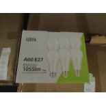 20x Pack of 6 Ledya A60˜ E27 13w LED light bulbs, new and boxed