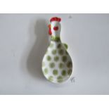 2x Chicken Ceramic Trinket Dish - New.