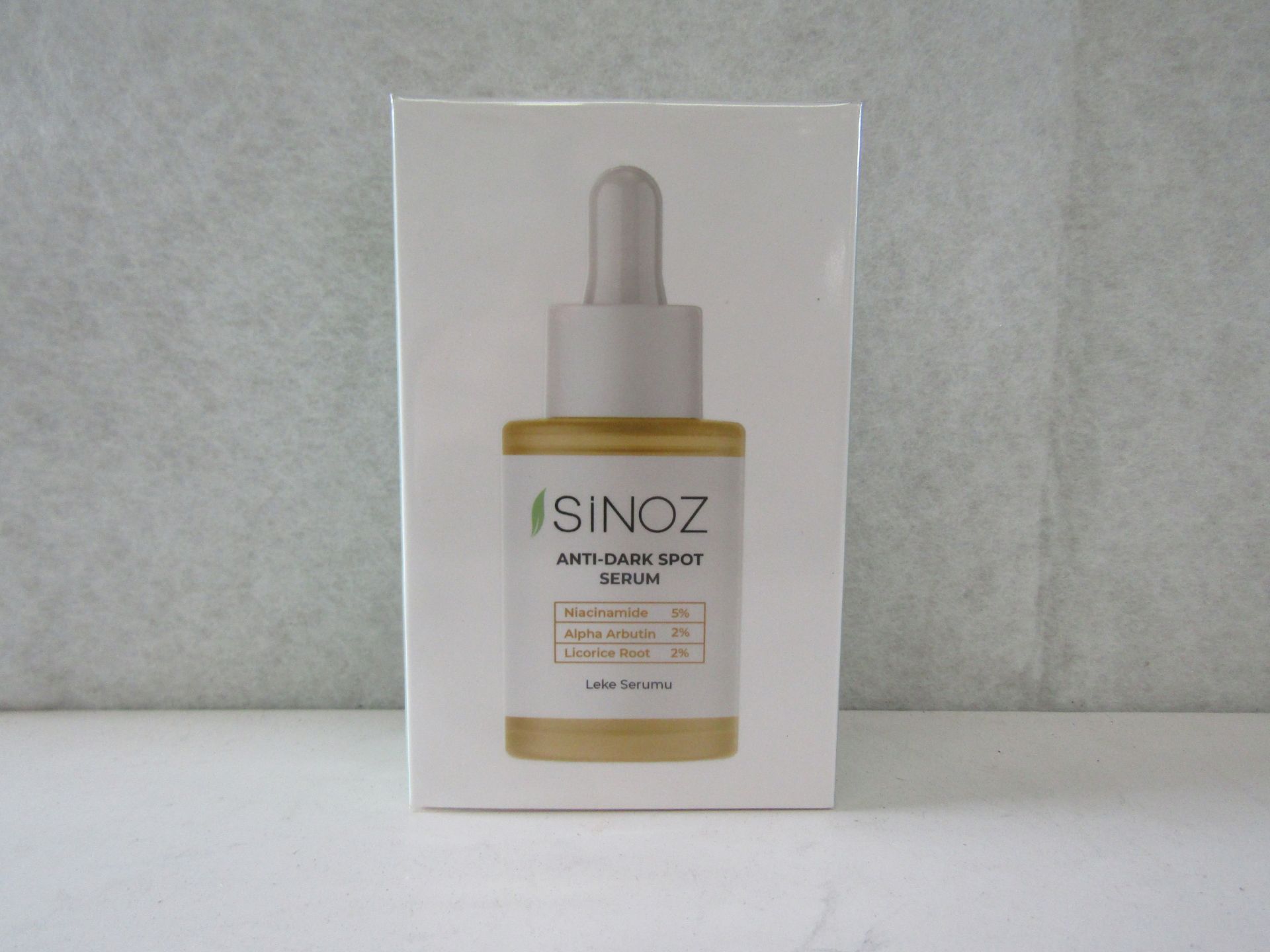 2x Sinoz - Anti-Dark Spot Serum 30ml - New & Sealed.