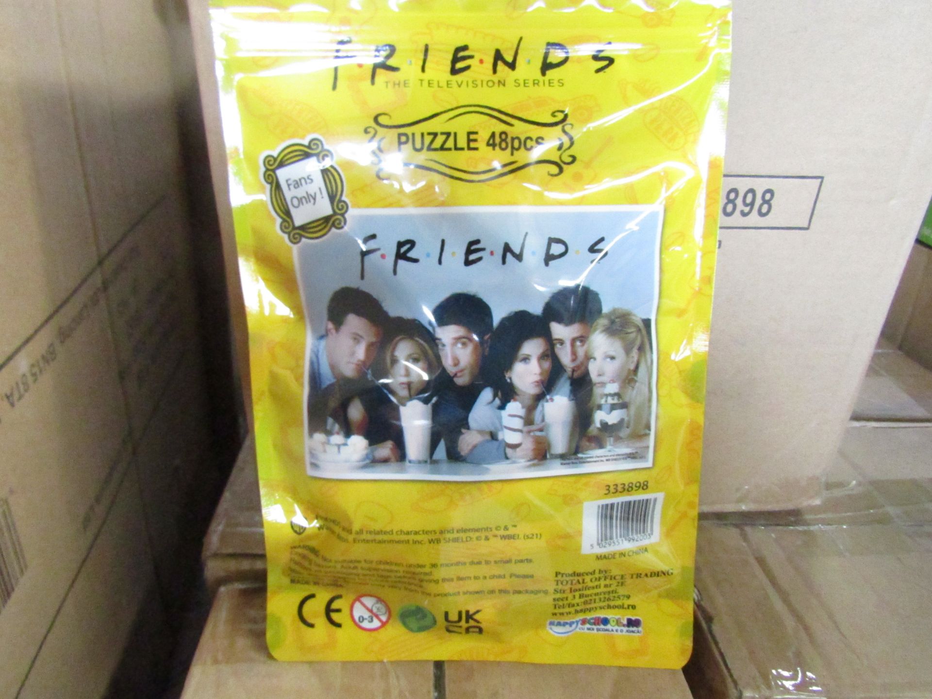48x Friends Tv Series - 48-Pc Puzzles - New & Packaged.