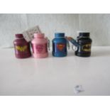 4x SmartShake - DC Supplements Tubs ( 4 Assorted Heros ) - All Good Condition.