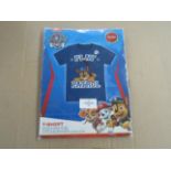 Paw Patrol - Chase Tshirt - 98/104 - New & Packaged.