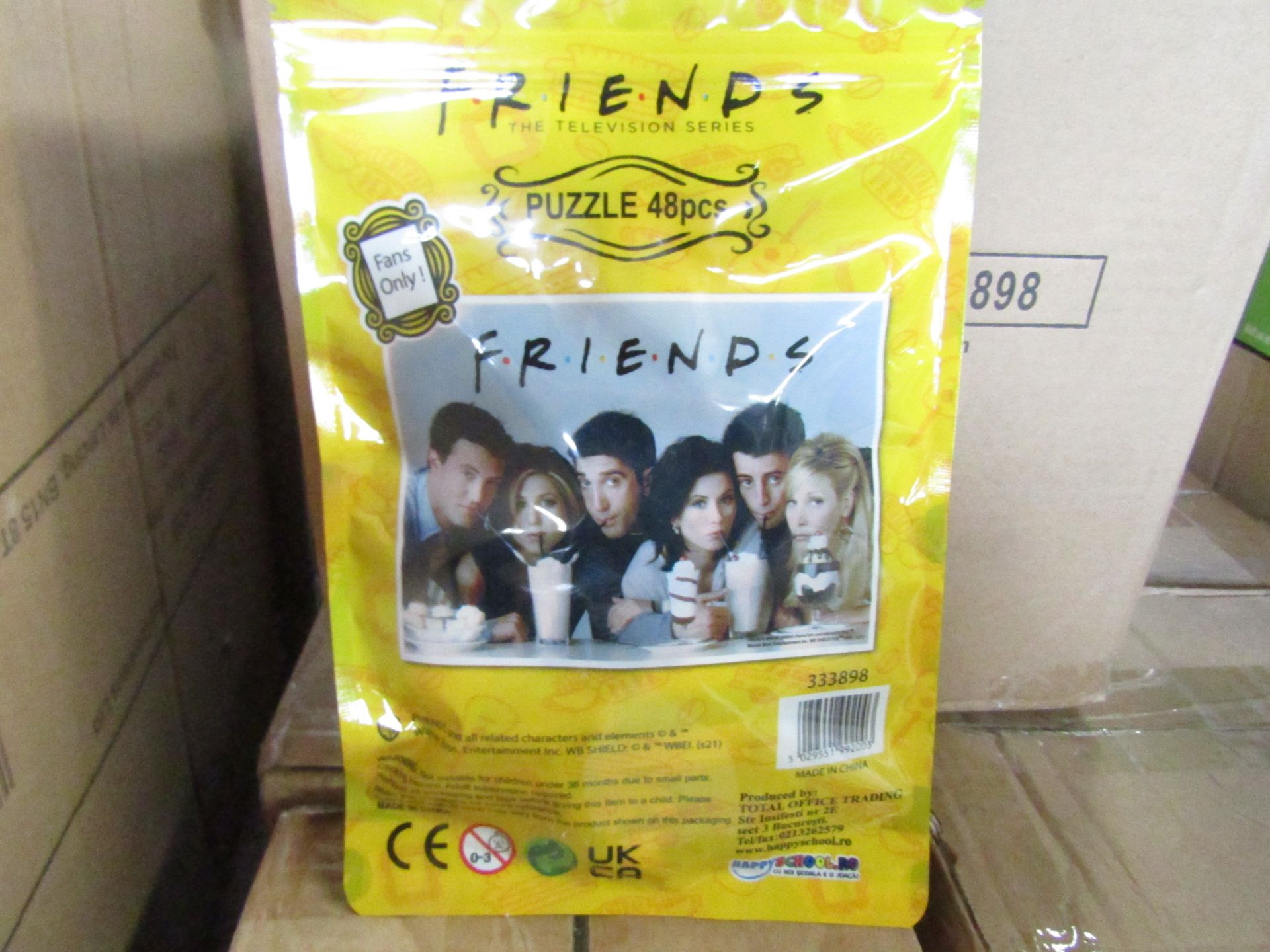 48x Friends Tv Series - 48-Pc Puzzles - New & Packaged.