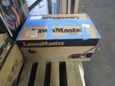 Cleva LawnMaster 48V 41cm Cordless Lawn Mower with Spare Batteries RRP 399.99LawnMasterÂ® 48V 41cm