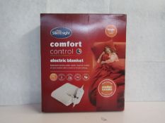 Silentnight - Comfort Control Electric Heated Blacket / Single - Untested & Boxed.