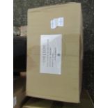Box Of 2x Chelsom Brushed Gold Wall Light With Adustable LED Reading Light - New & Boxed.