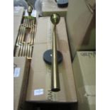 Chelsom Brass/Black Wall Light - Good Condition & Boxed.