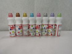 4x Scola - Set of 8 Assorted Colour Chubble Paint Markers - All New & Boxed.