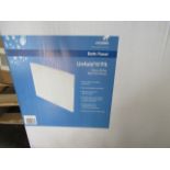 Croydex - Gloss White Unfold N' Fit Bath End Panel / H50 x W66 x D2 CM - New & Boxed.