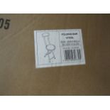 2x Asab - Folding Bar Stools - Boxed.