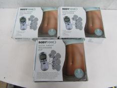 3x BodyTone - Digital Therapy Tens Massage Units - Unchecked & Boxed.