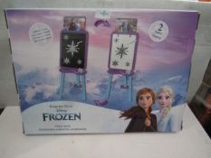Disney Frozen Floor Easel With 2 Sides - Unused Show Room Sample.