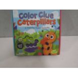 6x Peaceable Kingdom - Colour Clue Caterpillars Puzzle Activities - All New & Boxed.