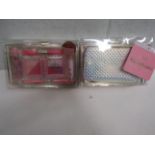 2x TheColourWorkshop - Sweetheart 14-Piece Beauty Set With Clutch Bag - New & Packaged.