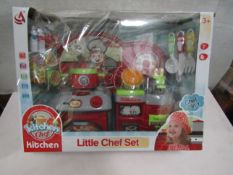 Kitchen Chef 2in1 Little Chef Set - Packaging Damaged & Unused Show Room Sample.