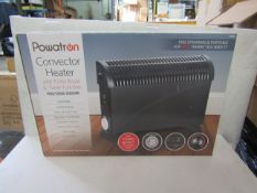 Powatron - Convector Heater - Untested & Boxed.