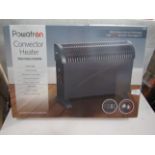 2x Powatron - Convector Heater - Untested & Boxed.