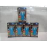 5x Starlight - Colour-Changing LED & Laser Light Wax Candle - Boxed.