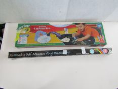 1x Crayola - Portable Chalkboard Kit - Boxed. 1x Home Smart - Removable Self-Adhesive Vinyl