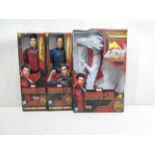 2x Boxes of 4 Marvel - Shang-Chi & The Legend of The Ten Rings Action Figures ( 2x RED / 2X BLUE ) -