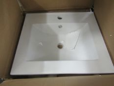 Croydex - 500mm Basins ( Compatible With Norton Vanity Unit ) - Good Condition & Boxed.