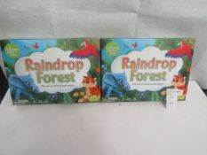 2x Peaceable Kingdom - Rainbow Forest Game - New.