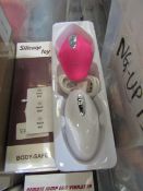 2x Silicone Toy- Body Safe, Quiet, USB Rechargeable Deep Vibration, New & Boxed.