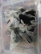 Box Of Approx 100x Small Metal Butt Plugs, Sizes And Colour May Vary, New & Packaged.