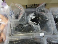 Box Of Approx 100x Small Metal Butt Plugs, Sizes And Colour May Vary, New & Packaged.