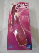 Aphrodisia Waterproof Tickle Bunny Crystal Vibrator With Multi-Speed Vibration - New & Boxed.