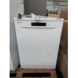 Samsung - White Dishwasher - Powers On, Needs A Clean Inside, Not Tested Any Further. May Contain