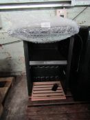 Haier - Dual Space Wine Cooler - Untested, Glass Door Smashed.