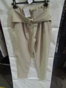 Rick Cardona Ladies Comfort Fit Bottoms Beige, Size: 12 - Good Condition.