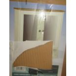 Double Bathroom Mirror Cabinet With Shelf, Unchecked & Boxed.