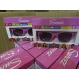 2x Suneez Sun Glasses, Pink - New & Boxed.