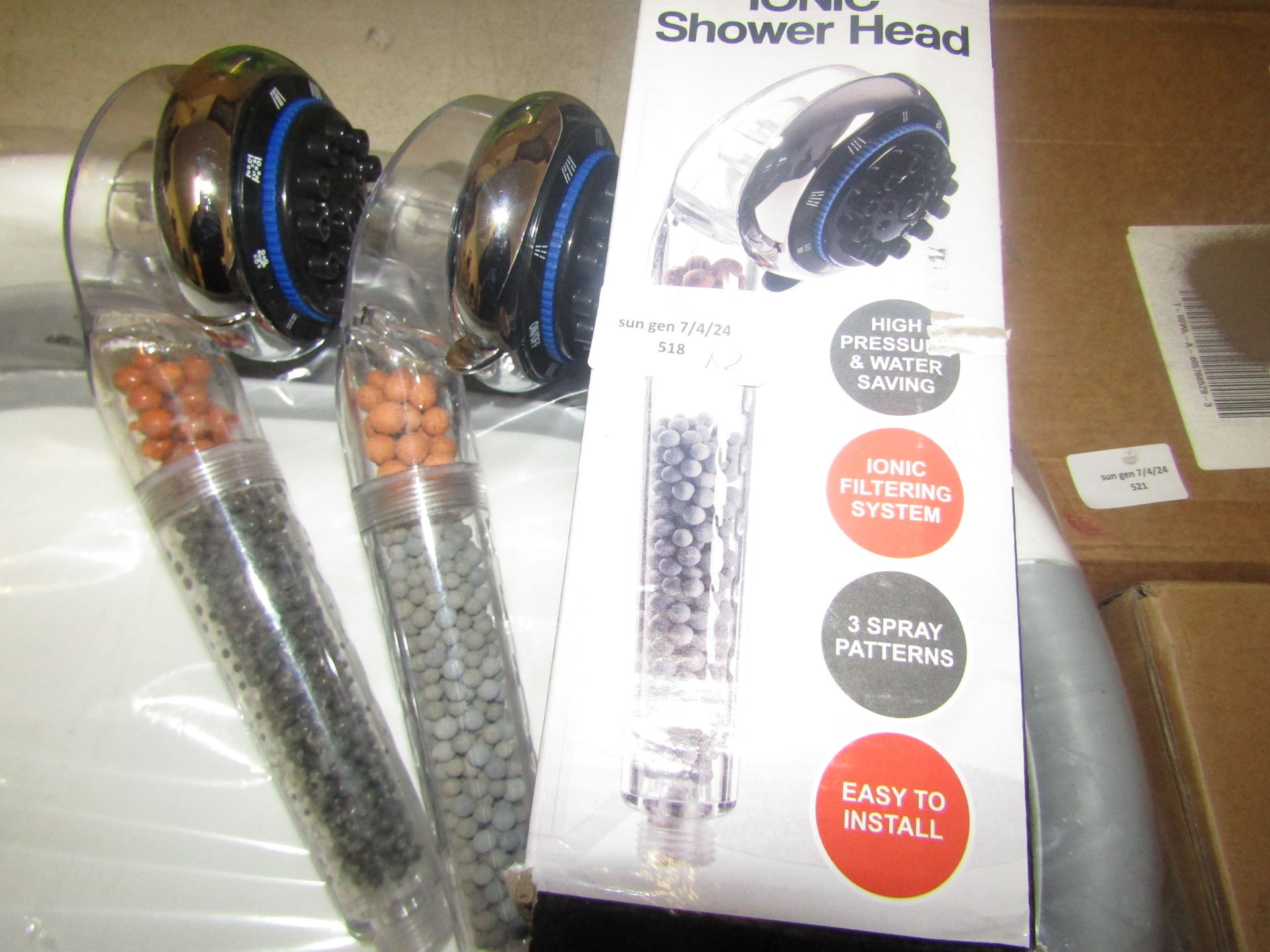 Asab IONIC Shower Head Look New Without Box.
