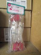 Box Of 9x Packs Of 18 Drinking Stirrers, New & Packaged,