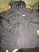 Threadboys Hooded Jacket, Black, Size Uk 7-8yrs, New With Tags.