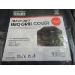 Asab Heavy Duty BBQ Grill Cover, Unchecked & Packaged.