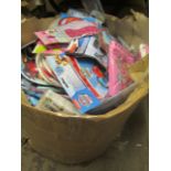 Box Of Approx 150 Party Items, Containing Banners, Napkins, Ballons, Plates, Invitations, & More,